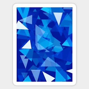 Abstract in Blue Magnet